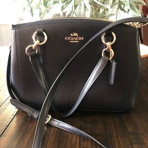 Coach Navy blue bag